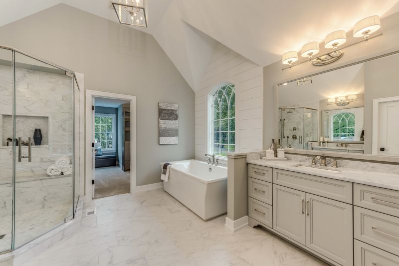 Luxury Bathroom with Double Vanities